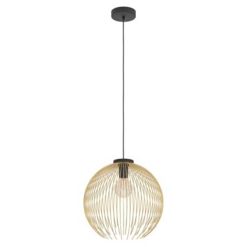 Eglo Venezuela pendel E27 sort/guld Ø40 cm