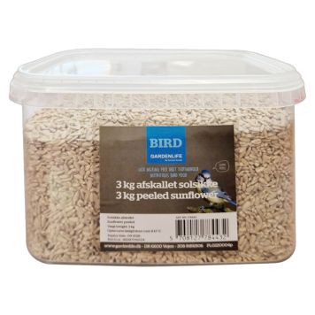 Garden Life solsikkekerner afskallede 3 kg