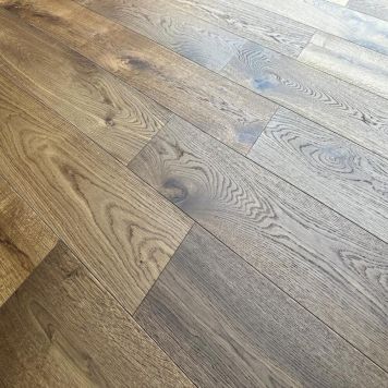 Trægulvsspecialisten plankegulv oak dark smoked brushed 2,888 m²