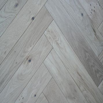 Trægulvsspecialisten trægulv sildeben solid oak brushed 0,54 m²