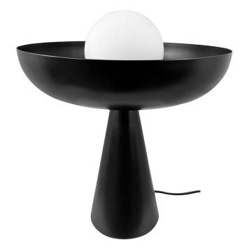 Dyberg Larsen Ava bordlampe E14 metal sort H35 cm