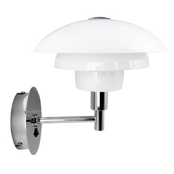Dyberg Larsen væglampe Morph opal E14