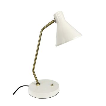 Dyberg Larsen bordlampe Sleep hvid E27
