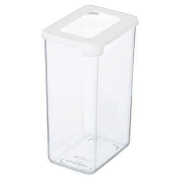 SmartStore beholder til tørvarer Vision 1,6L transp./hvid