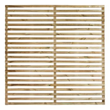 Nordic Fence hegn Jutlandia Jalousi 2 180x180 cm 