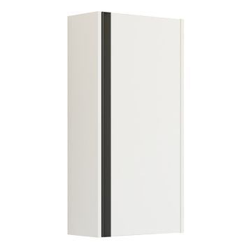 Scanbad overskab Luna højrehængslet 80x40x19 cm – flere farver