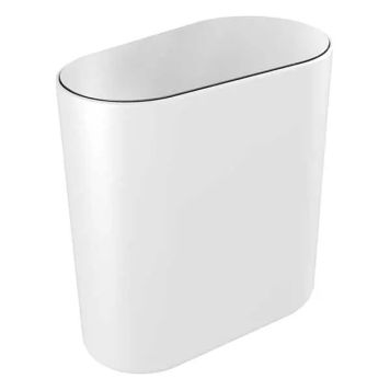 Pressalit toiletspand Style stål hvid