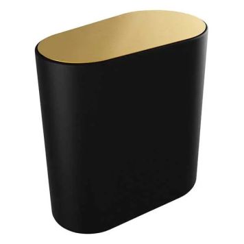 Pressalit toiletspand Style sort messing