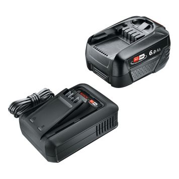 Bosch Power For All batterisæt m/6 Ah batteri & AL 18V-44-lader