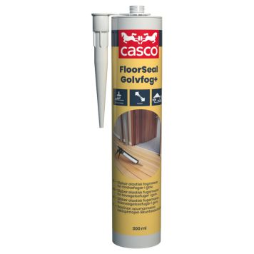 Casco FloorSeal+ gulvfuge hvid 300 ml