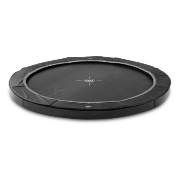 Exit Toys trampolin InTerra sort Ø305 cm