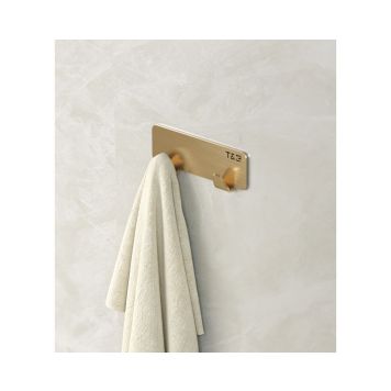 Nortiq knagerække T&B børstet guld B16,6 cm