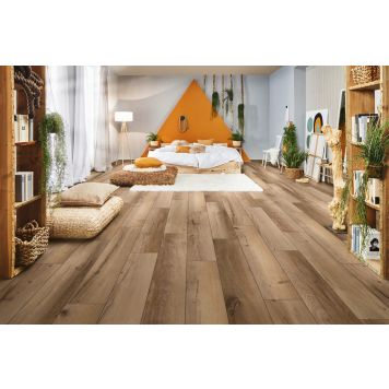 Logoclic laminatgulv Flex Baltia 1210x192x6 mm 2,46 m²