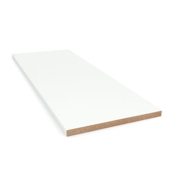Bordplade laminat porcelain white 4100x635x28 mm