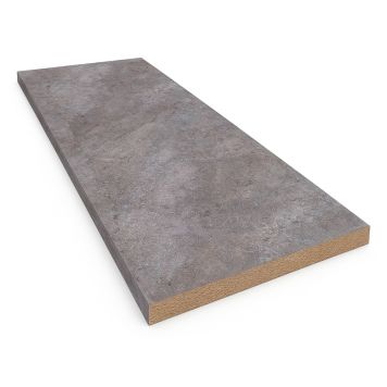 Bordplade laminat grey albus 4100x635x28 mm