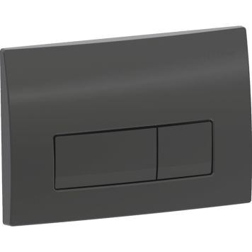 Geberit betjeningsplade Delta50 Square sort