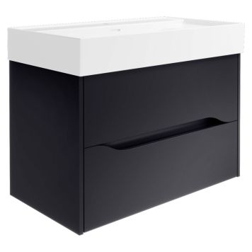Camargue badeskab WTU sort 80x50x44,7 cm