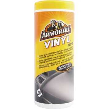 Armor All vådservietter Vinyl Wipes Blank 25 stk.