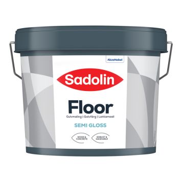 Sadolin gulvmaling hvid semi gloss 2,5 l