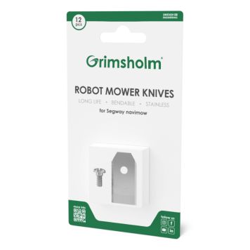 Grimsholm knivsæt til robotplæneklippere Segway Navimow 12 stk. 
