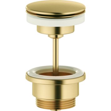 Damixa bundventil altid åben børstet messing 1 1/4"