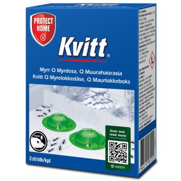 Kvitt myrelokkedåse 2 stk.