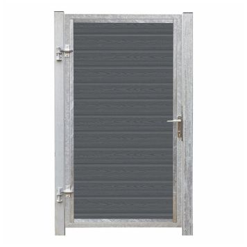 Plus låge Artura komposit grå venstre 115x175 cm 