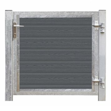 Plus låge Artura komposit grå højre 115x95 cm 