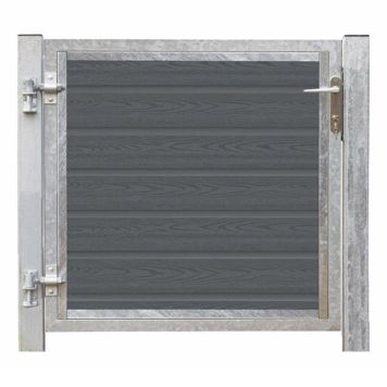 Plus låge Artura komposit grå venstre 115x95 cm 