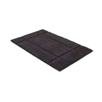 Debel bademåtte Cozy antracit 50x80 cm