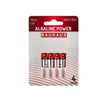 Alkaline Power Micro batterier AAA/LR03 4 stk.