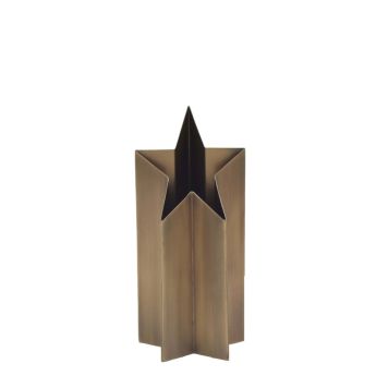 Markslöjd Asteri bordlampe E14 stål messing H27 cm