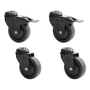 Wimex hjulsæt 2 m/bremser og 2/u bremser