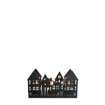 Markslöjd juledekoration LED jern sort 21 cm