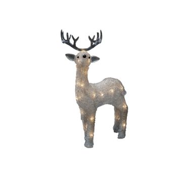 Konstsmide LED rensdyr akryl udendørs H31,5 cm