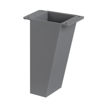 Møbelben Killo plastik antracit Ø30/80x120 mm