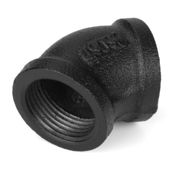 Rusticline vinkelstykke t/hyldesystem RT-4 45° sort 3/4″