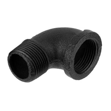 Rusticline vinkelstykke t/hyldesystem RT-23 90° F/M sort 3/4″