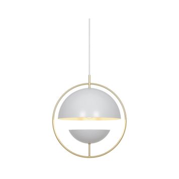 Nordlux Tavia pendel E27 metal hvid Ø33 cm