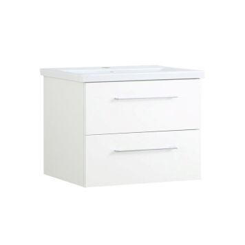 Nortiq underskab med vask Nevada mat hvid 70 cm