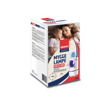 Borup Expert myggelampe inde/ude m/USB