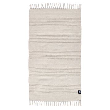 Mattbolaget Hällevikstrand tæppe beige bomuld 75x180 cm