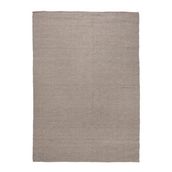 Mattbolaget Bodö tæppe mørk beige uld - flere størrelser