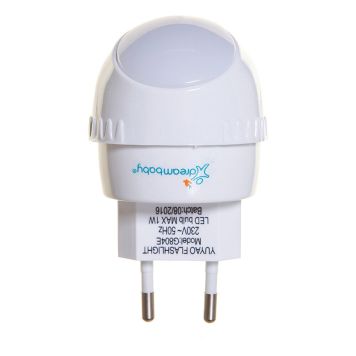 Dreambaby natlampe m/autosensor hvid