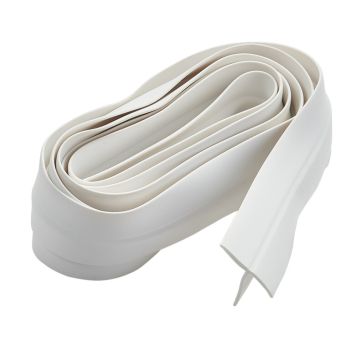 House T-liste hvid PVC 40x35 mm L200 cm