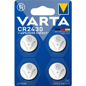 Varta knapcellebatterier CR2430 4 stk.