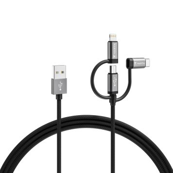 Varta 3-i-1 multifunktionskabel Speed Charge 2 m