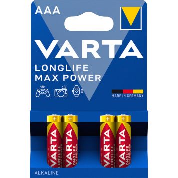 Varta batteri Longlife Max Power AAA 4-pak