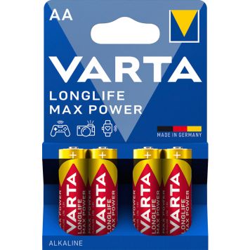 Varta batteri Longlife Max Power AA 4-pak