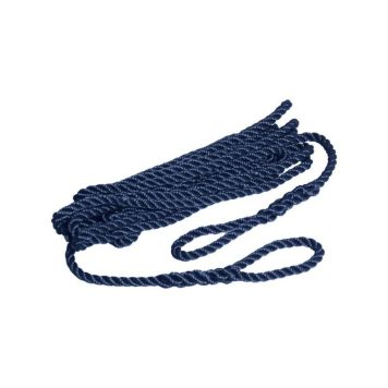 Robline fenderline navy 3-slået 2pak 6mm x 1,5m